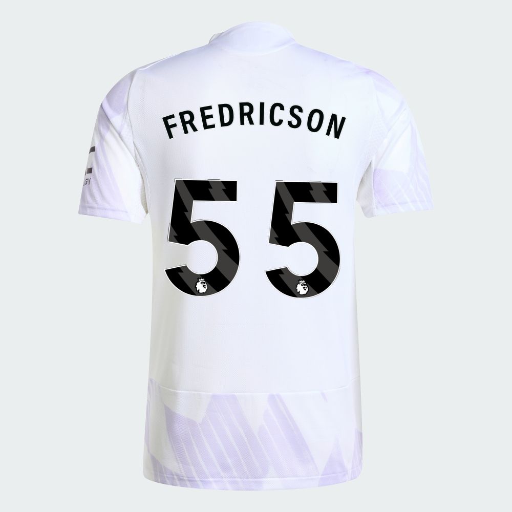 25-26 Manchester United Away FREDRICSON 55 Jersey (Player Version)