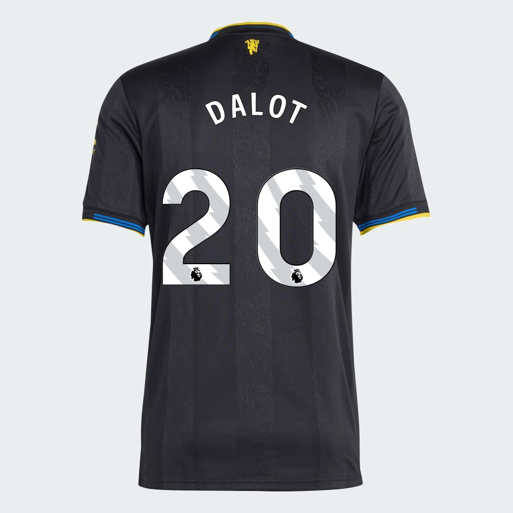 25-26 Manchester United Third DALOT 20 Jersey (Player Version)