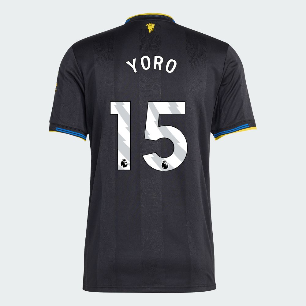 25-26 Manchester United Third YORO 15 Jersey (Player Version)