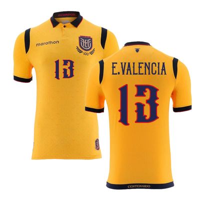 Ecuador Home E. Valencia Jersey 2025/26