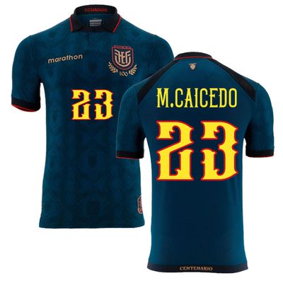 Ecuador Home M.Caicedo 23 Jersey 2025/26