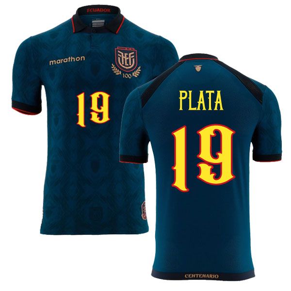 Ecuador Away Plata 19 Jersey 2025/26