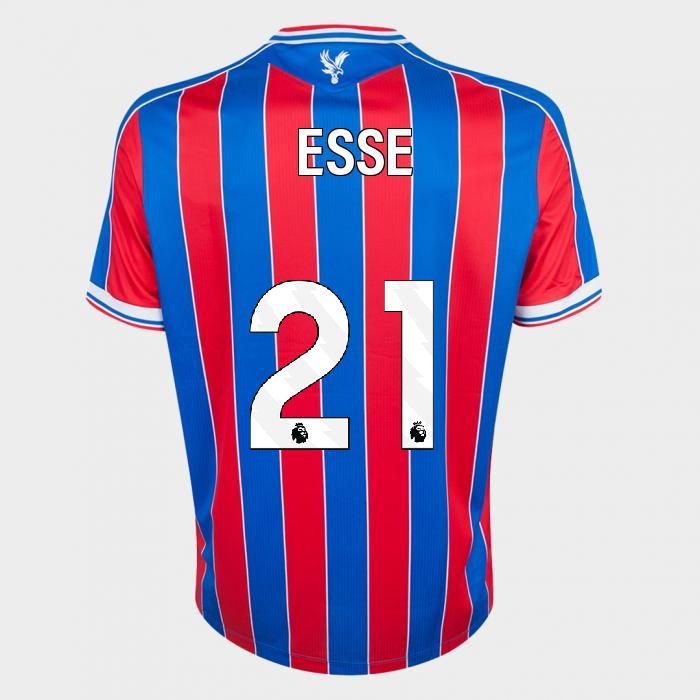 25-26 Crystal Palace Home ESSE 21 Jersey