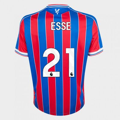 25-26 Crystal Palace Home ESSE 21 Jersey