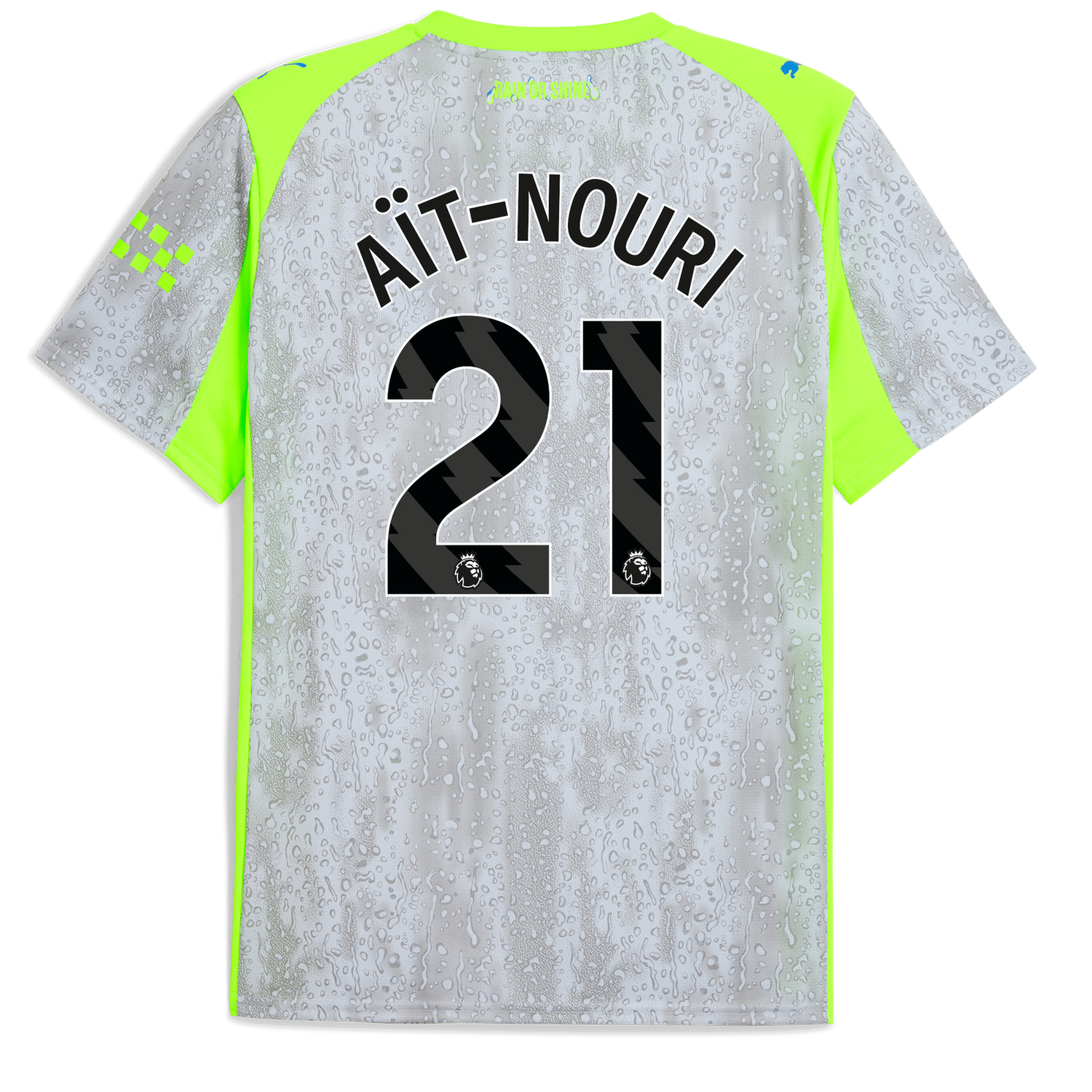 25-26 Manchester City Third AÏT-NOURI 21 Jersey