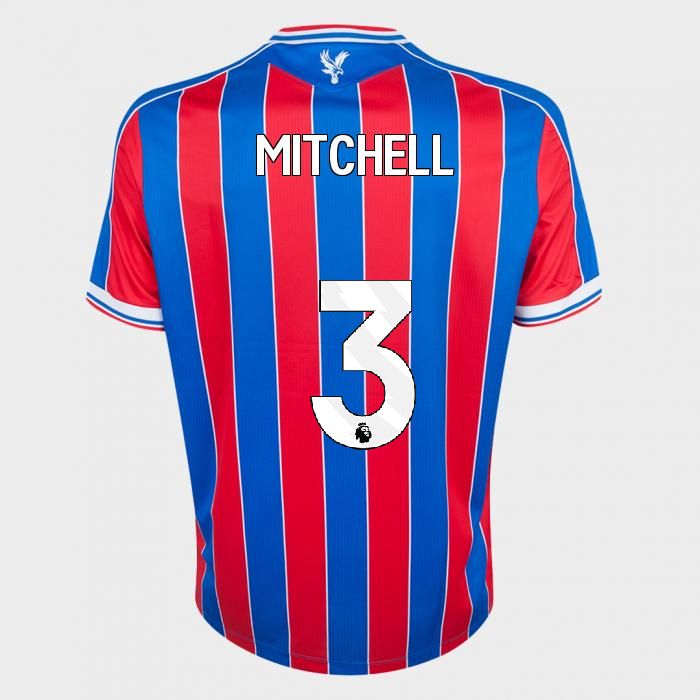 25-26 Crystal Palace Home MITCHELL 3 Jersey