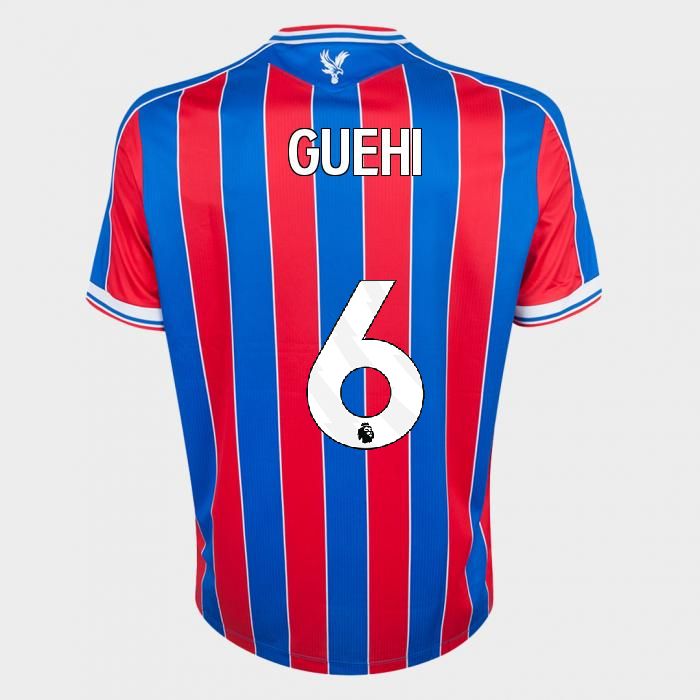 25-26 Crystal Palace Home GUEHI 6 Jersey