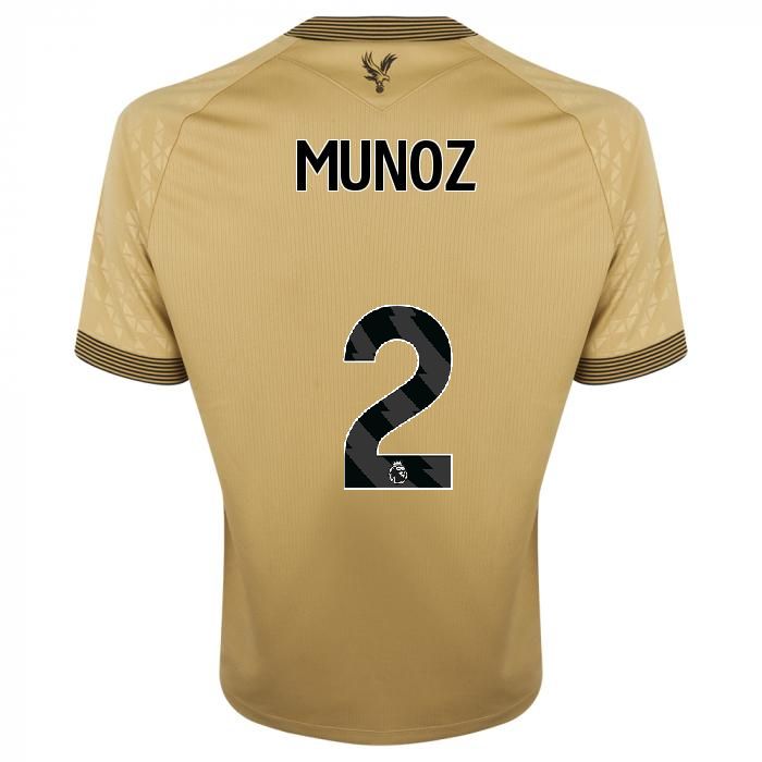 25-26 Crystal Palace Away MUNOZ 2 Jersey