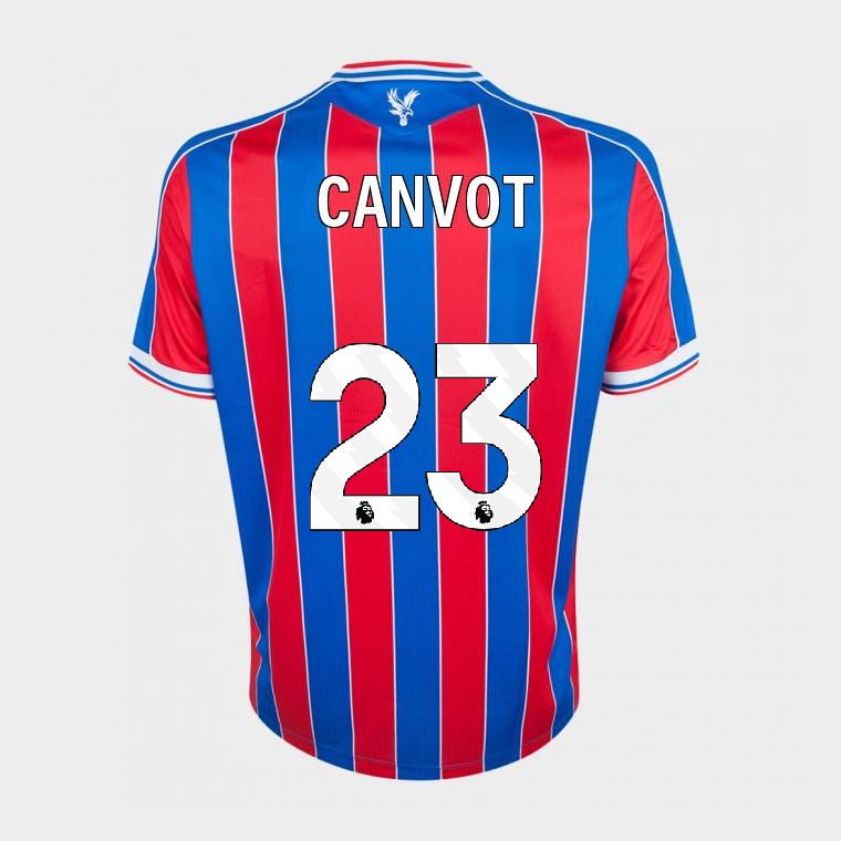 25-26 Crystal Palace Home CANVOT 23 Jersey