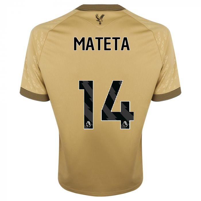 25-26 Crystal Palace Away MATETA 14 Jersey