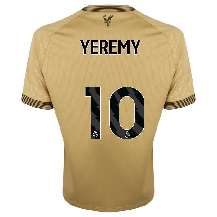 25-26 Crystal Palace Away YEREMY 10 Jersey