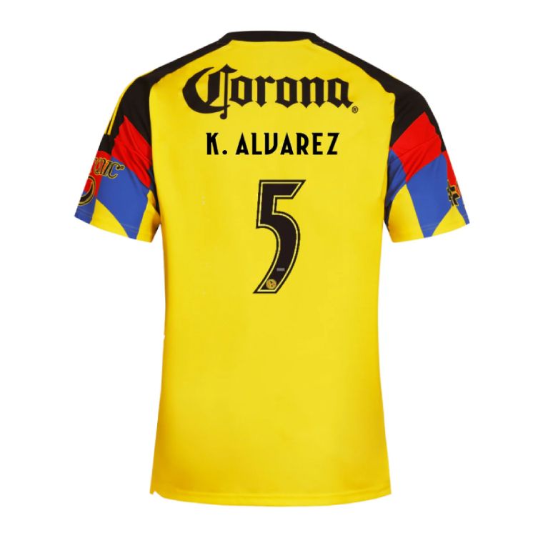 25-26 Club American Home K. ALVAREZ 5 Jersey