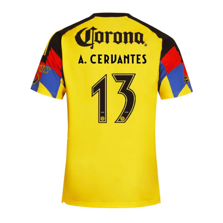 25-26 Club American Home A. CERVANTES 13 Jersey