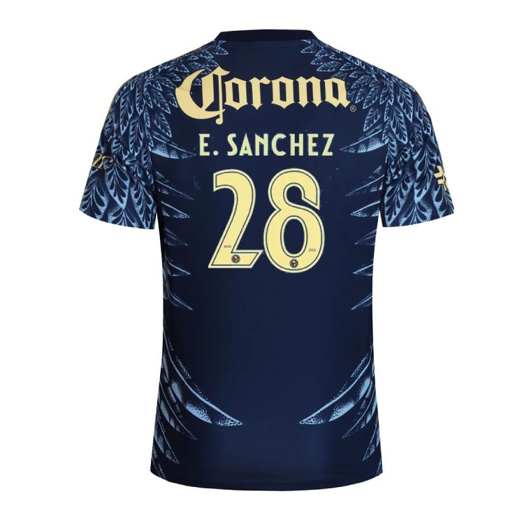 25-26 Club American Away E. SÁNCHEZ 28 Jersey
