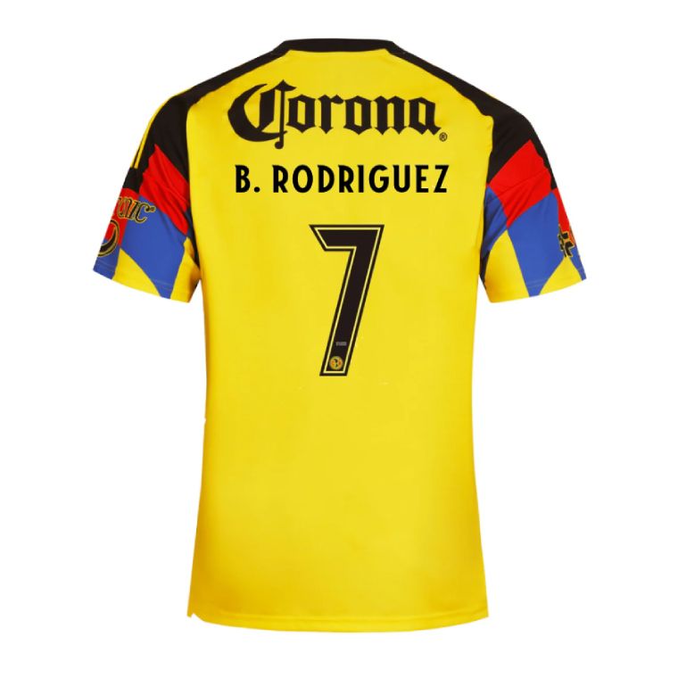 25-26 Club American Home B. RODRIGUEZ 7 Jersey