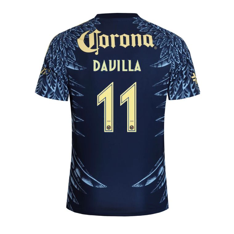 25-26 Club American Away DAVILA 11 Jersey