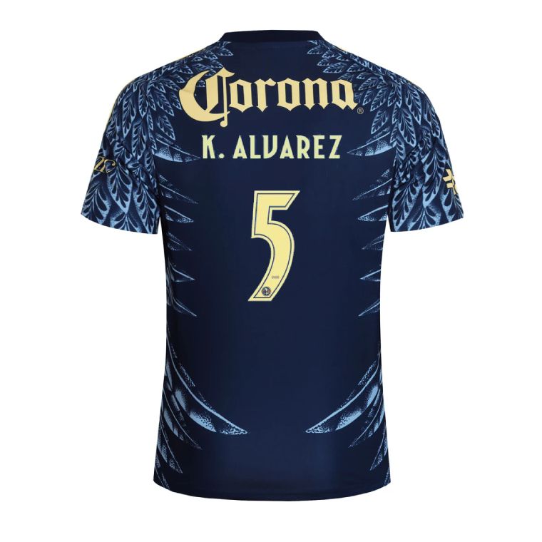 25-26 Club American Away K. ALVAREZ 5 Jersey