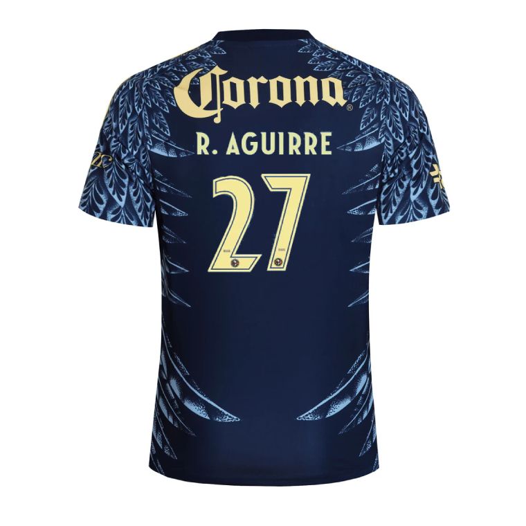 25-26 Club American Away R.AGUIRRE 27 Jersey