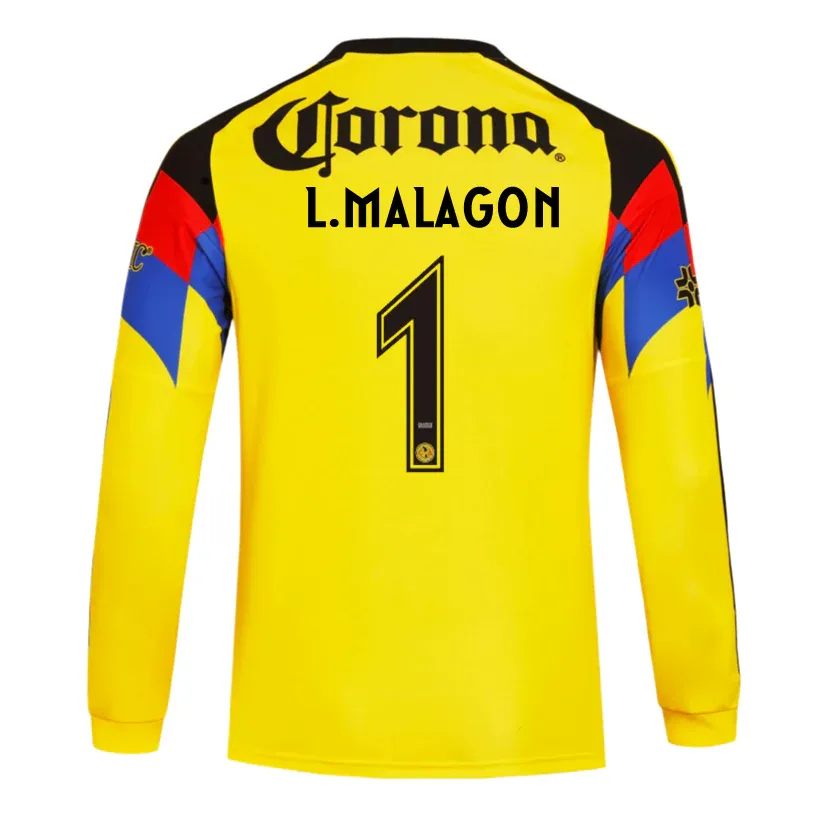 25-26 Club American Home Long Sleeve L. MALAGON 1 Jersey