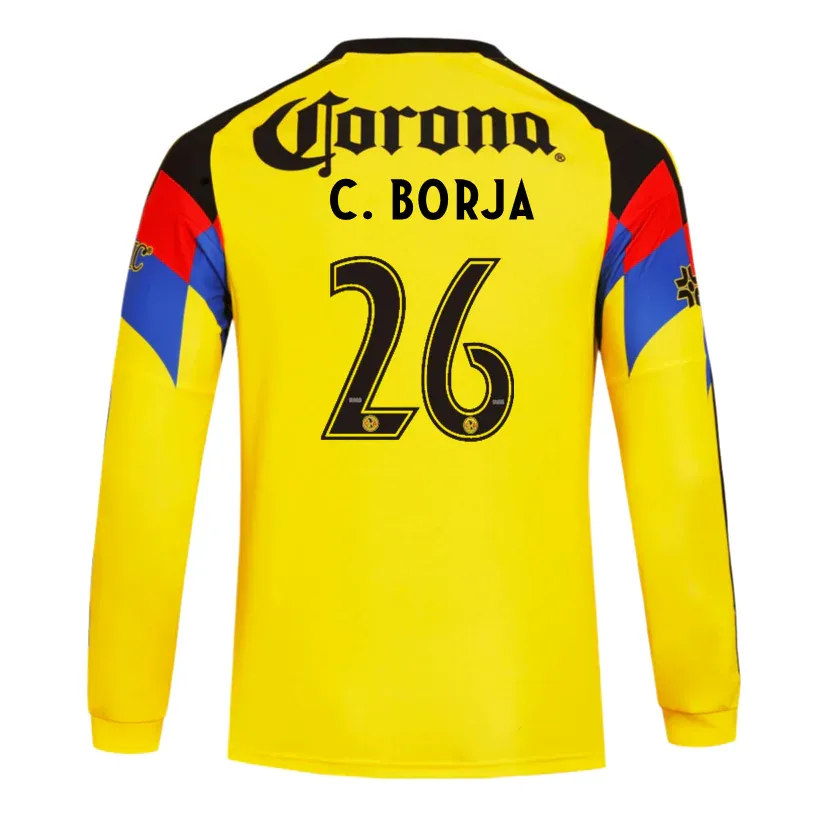 25-26 Club American Home Long Sleeve C.BORJA 26 Jersey