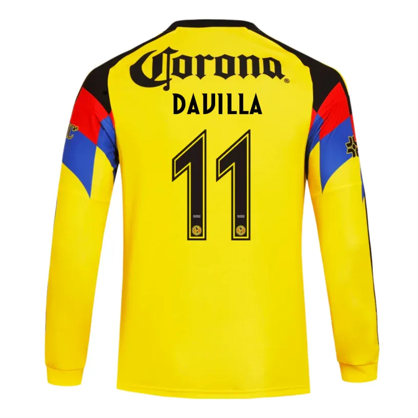 25-26 Club American Home Long Sleeve DAVILA 11 Jersey