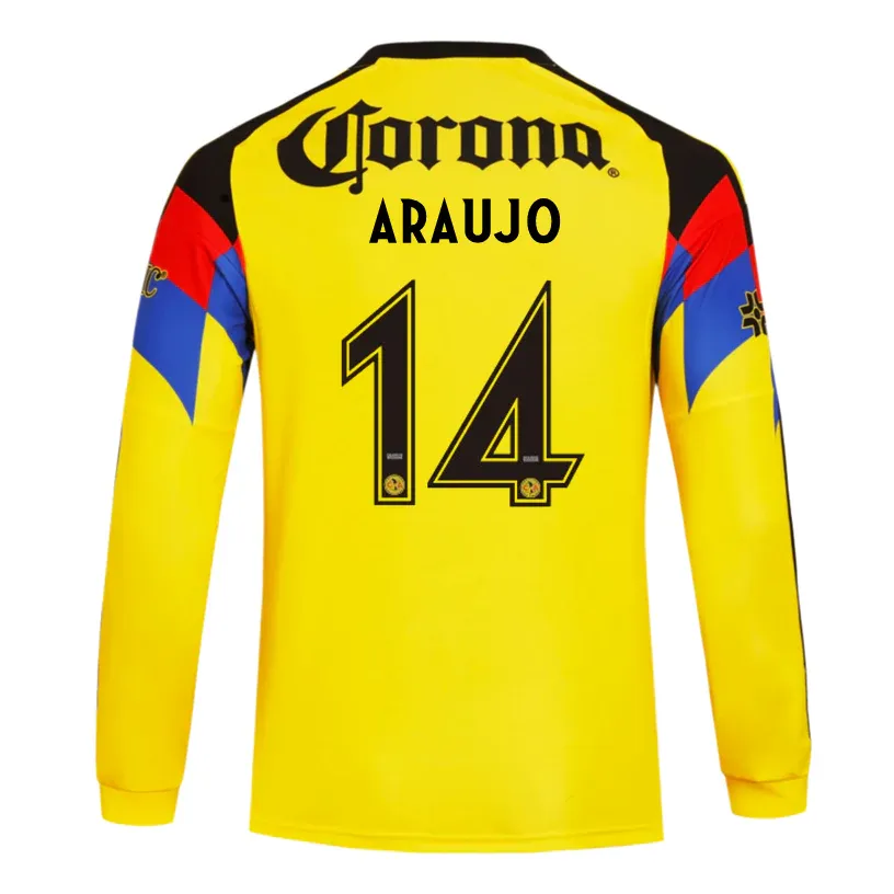 25-26 Club American Home Long Sleeve ARAUJO 14 Jersey