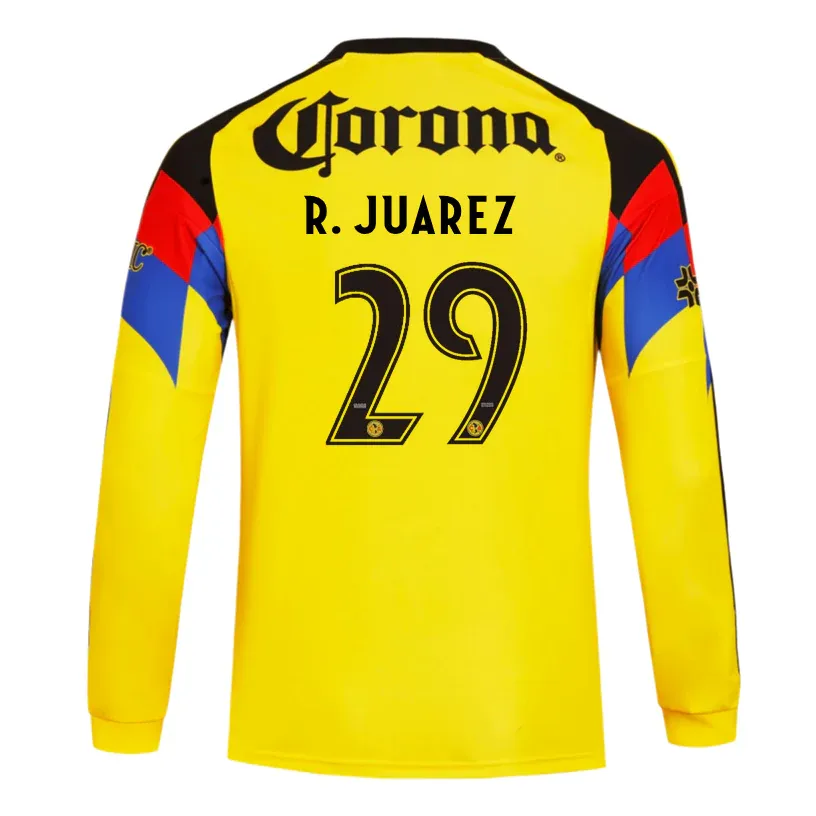 25-26 Club American Home Long Sleeve R. JUAREZ 29 Jersey