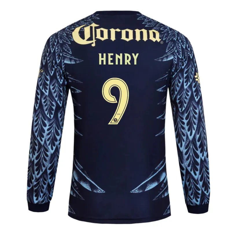 25-26 Club American Away Long Sleeve HENRY 9 Jersey
