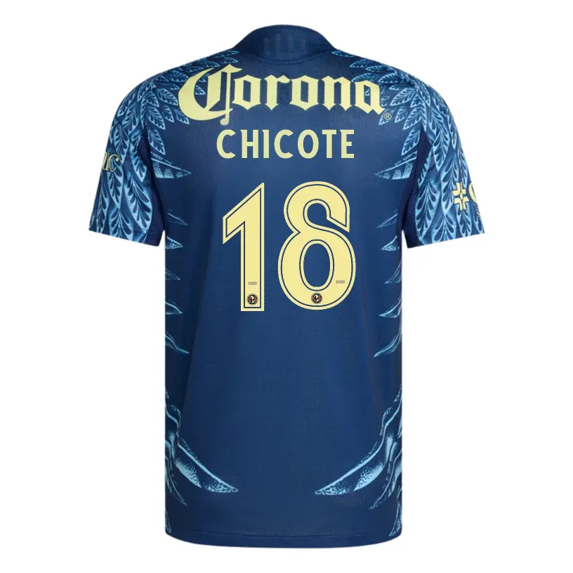 25-26 Club American Away CHICOTE 18 Jersey (Player Version)