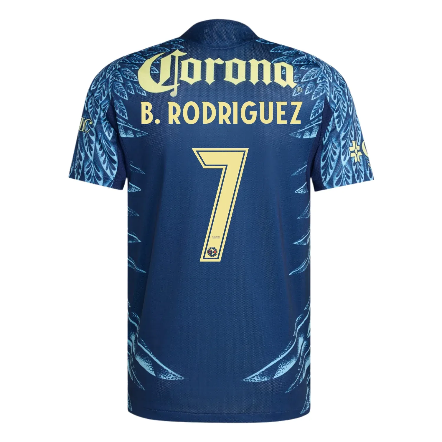 25-26 Club American Away B. RODRIGUEZ 7 Jersey (Player Version)
