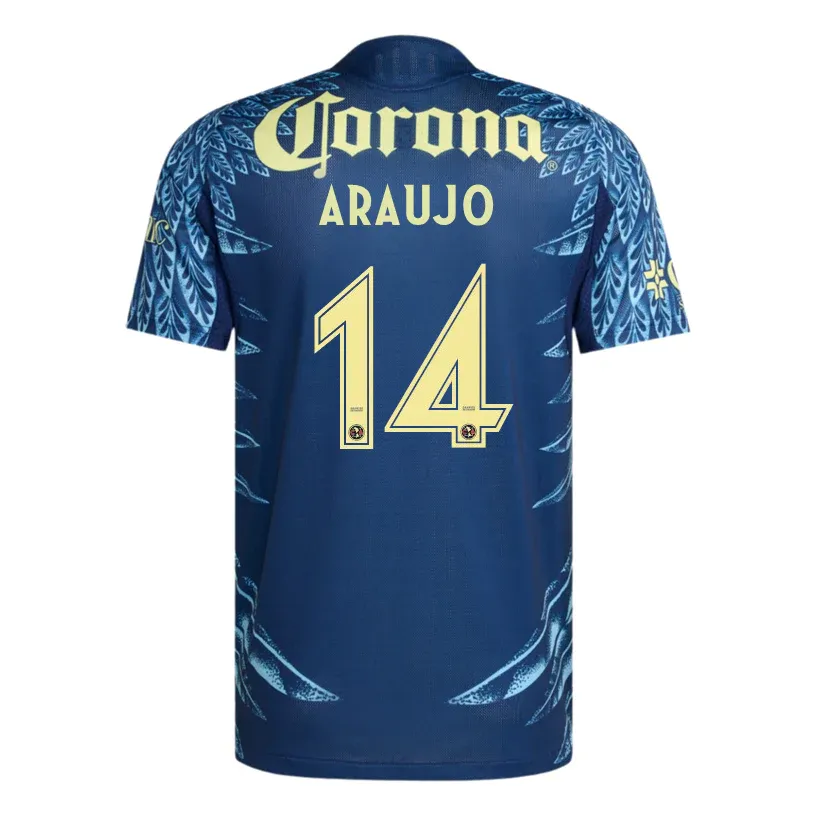 25-26 Club American Away ARAUJO 14 Jersey (Player Version)
