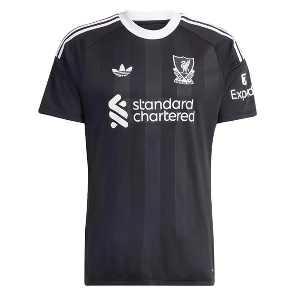 25-26 Liverpool Black Goalkeeper Jersey