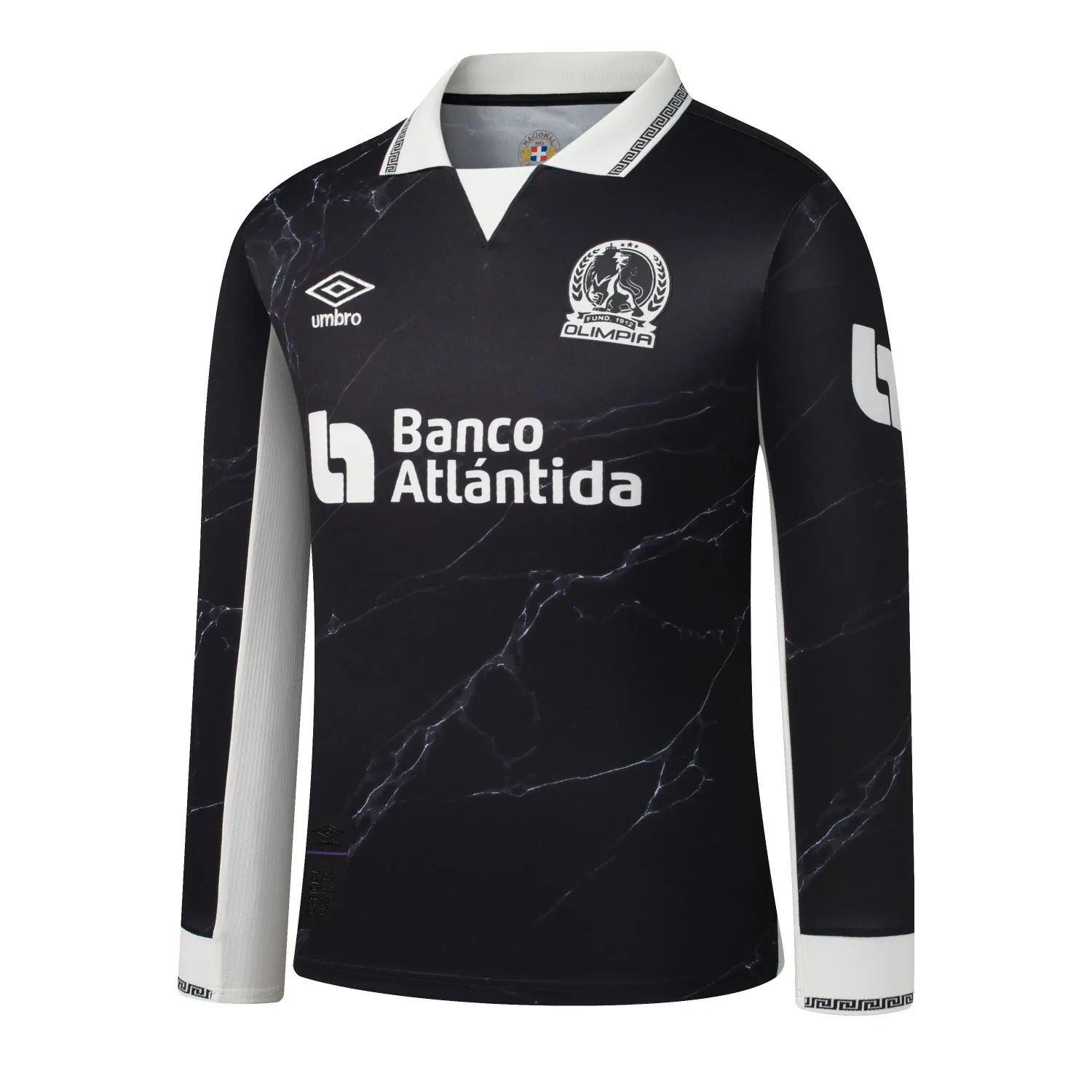 CD Olimpia Third Long Sleeve Jersey Black 2025/26
