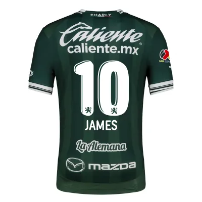 Club Leon Home James 10 Jersey 2025/26 (Player Version)