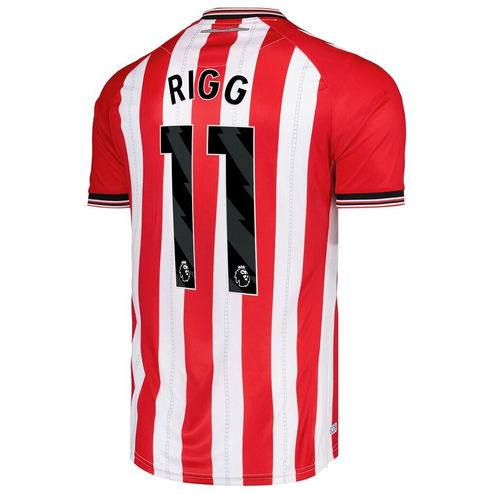 25-26 Sunderland Home RIGG 11 Jersey