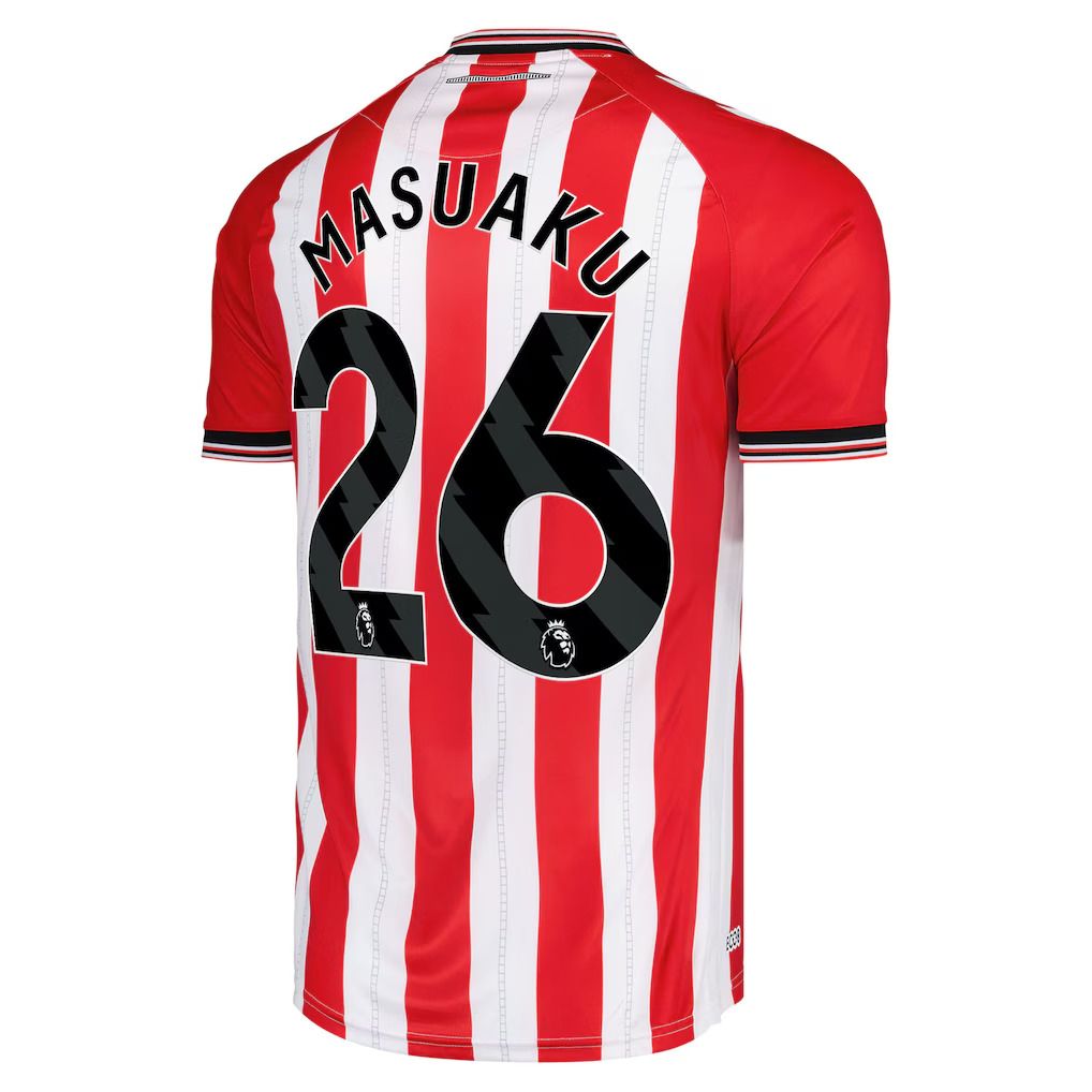 25-26 Sunderland Home MASUAKU 26 Jersey