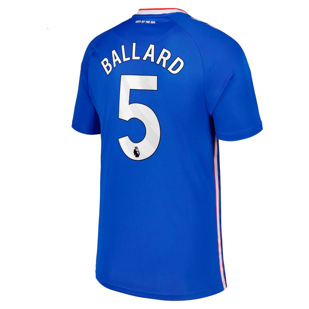 25-26 Sunderland Away BALLARD 5 Jersey