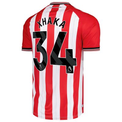 25-26 Sunderland Home XHAKA 34 Jersey