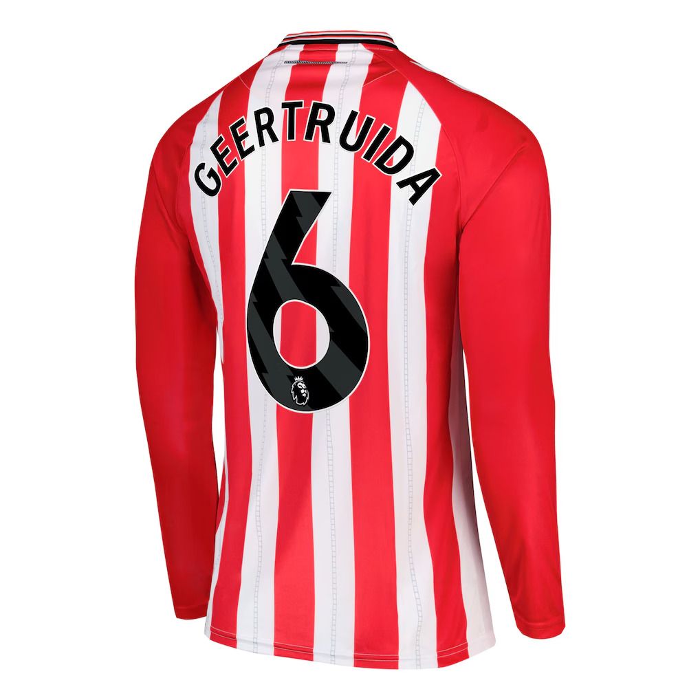 25-26 Sunderland Home GEERTRUIDA 6 Long Sleeve Jersey