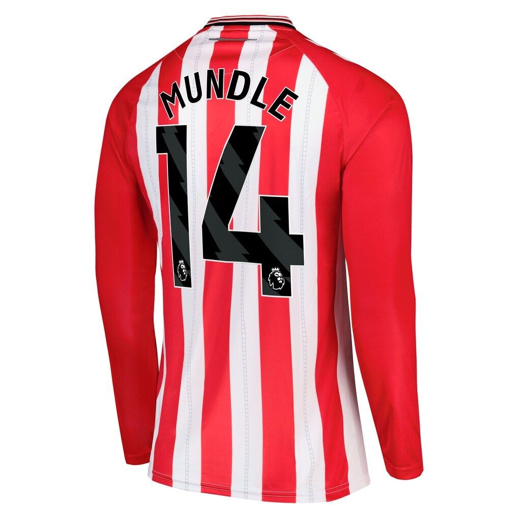 25-26 Sunderland Home MUNDLE 14 Long Sleeve Jersey