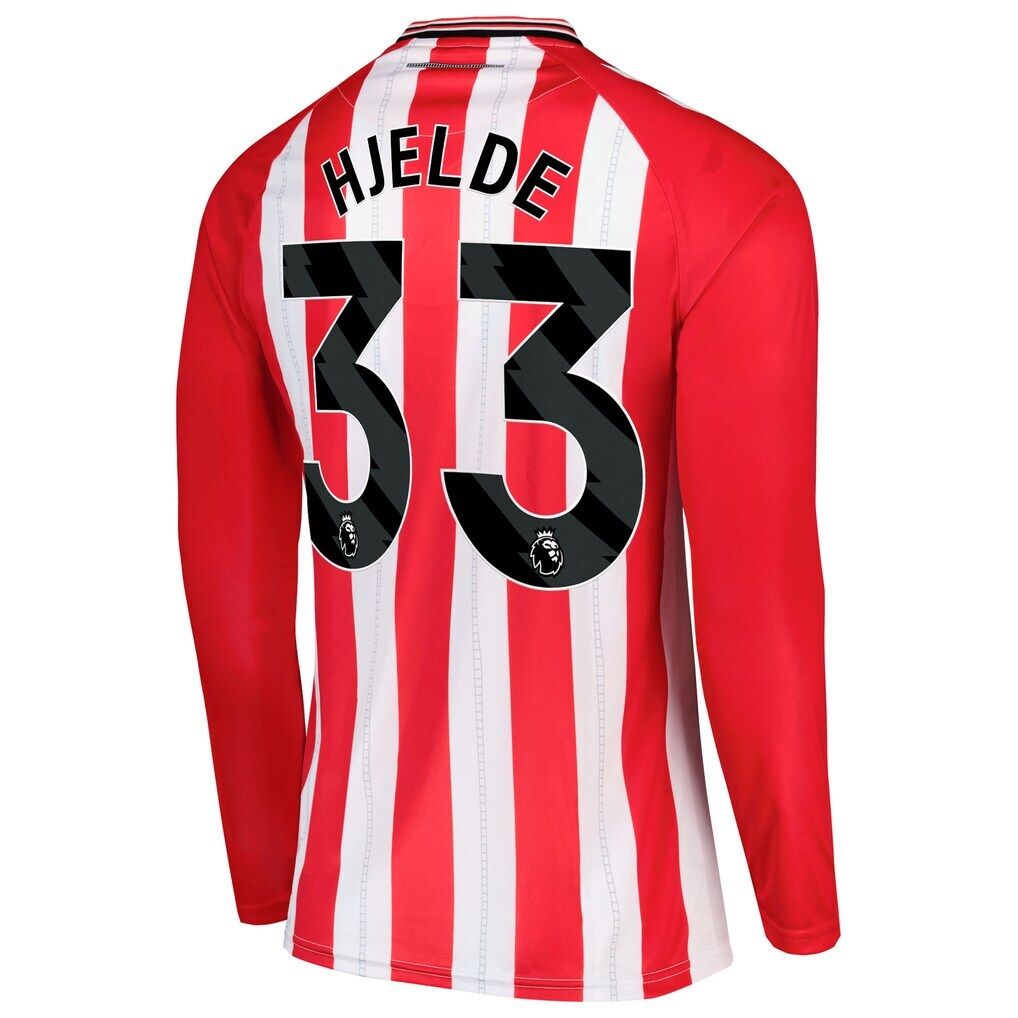 25-26 Sunderland Home HJELDE 33 Long Sleeve Jersey