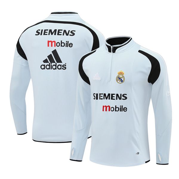 04-05 Real Madrid Training Top Light Grey