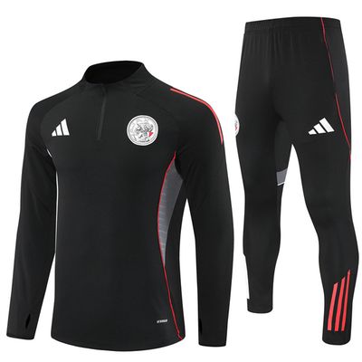 25-26 Ajax Black Training Suit Kit