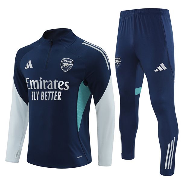 25-26 Arsenal Navy 2 Training Suit Kit