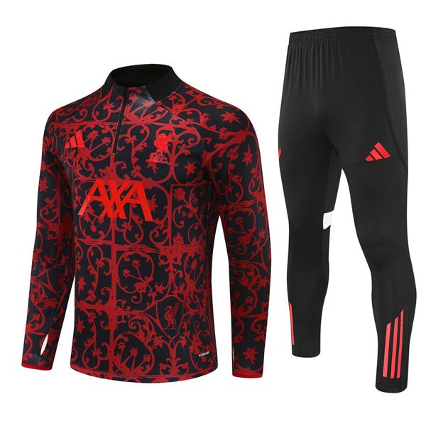 25-26 Liverpool Red Camouflage Training Suit Kit