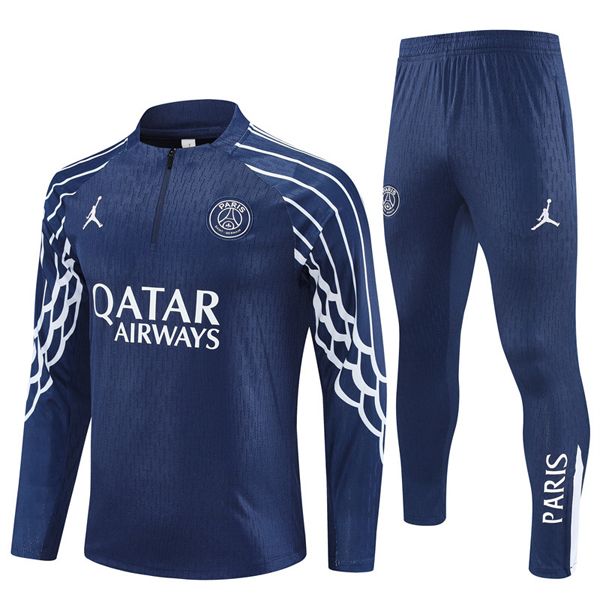 25-26 PSG Navy Training Suit UCL Kit Player Style