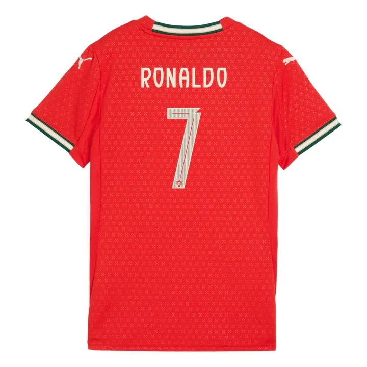 Portugal Home Ronaldo 7 Women&#39;s Jersey 2025