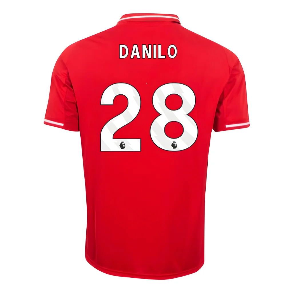 25-26 Nottingham Forest Home Danilo 28 Jersey