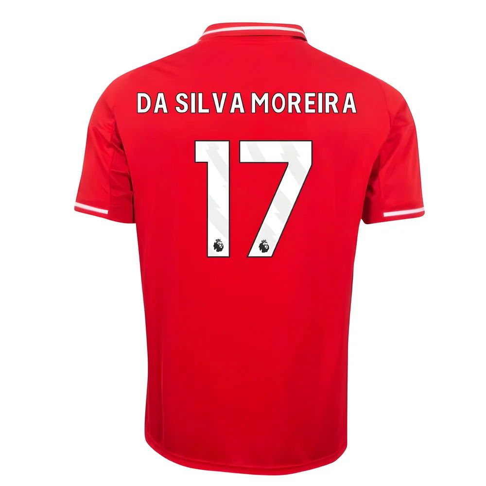 25-26 Nottingham Forest Home Da Silva Moreira 17 Jersey