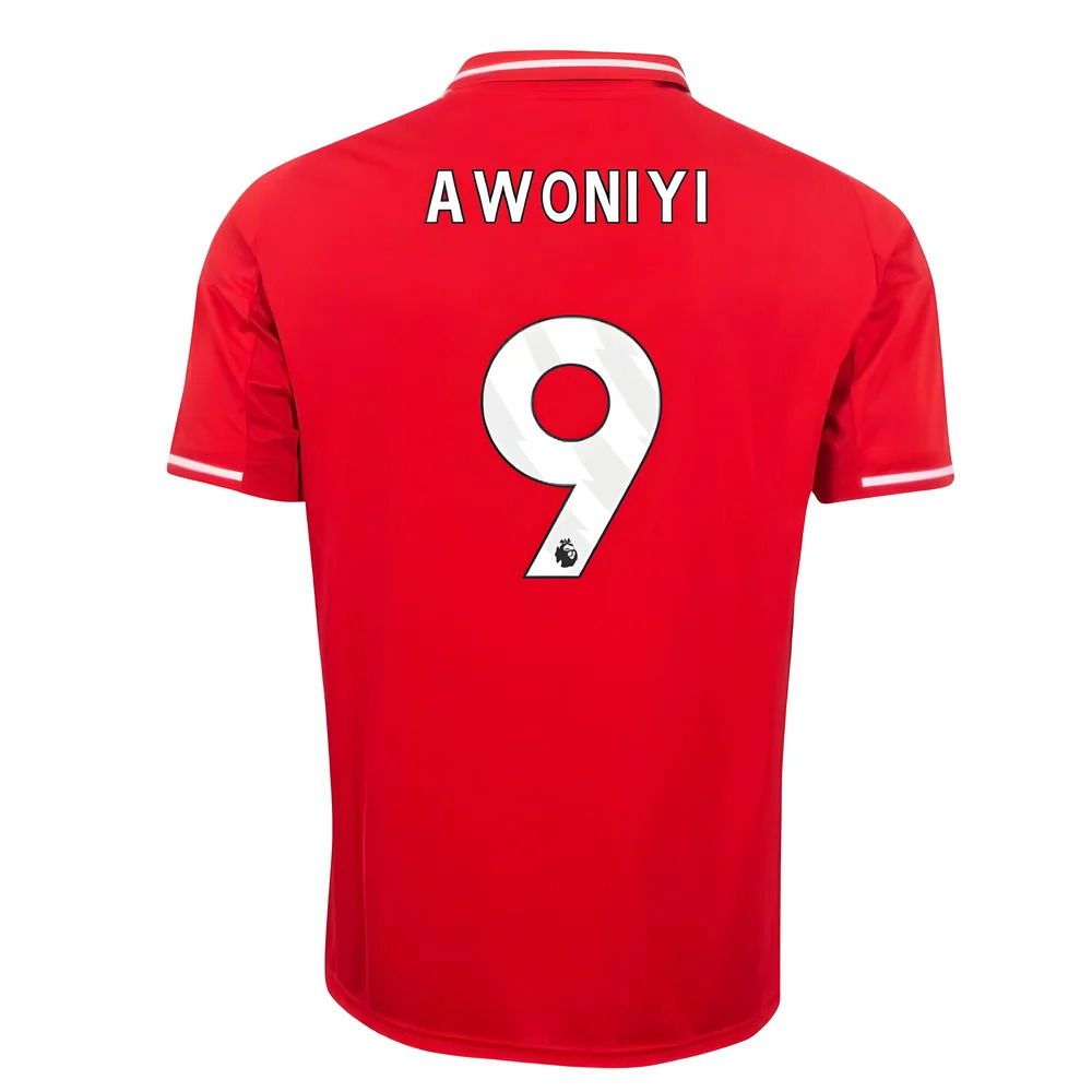 25-26 Nottingham Forest Home AWONIYI 9 Jersey